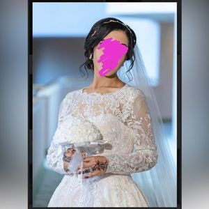 Elegant princess Wedding dress